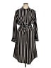 H&M Stripes Black Casual Dress Size XL - photo 1