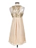 Lie 100% Silk Tan Cocktail Dress Size 2 - photo 2