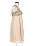 Lie 100% Silk Tan Cocktail Dress Size 2 - photo 4