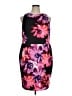 Vince Camuto Graphic Black Cocktail Dress Size 16 - photo 1