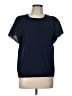 Assorted Brands 100% Cotton Blue Short Sleeve Top Size L - photo 1