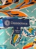 Democracy 100% Rayon Blue Short Sleeve Blouse Size S - photo 7