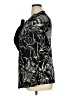 YUMMY PLUS 100% Polyester Black Short Sleeve Blouse Size 1X - photo 5