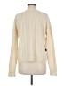 Lord & Taylor Checkered-gingham Ivory Wool Pullover Sweater Size L - photo 2