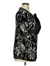 YUMMY PLUS 100% Polyester Black Short Sleeve Blouse Size 1X - photo 4
