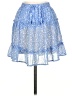 Sienna Sky 100% Polyester Paisley Blue Casual Skirt Size S - photo 1