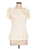 Unbranded Ivory Short Sleeve Top Size L - photo 1