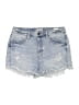 STUDIO BLUE Blue Denim Shorts Size 28 waist - photo 1