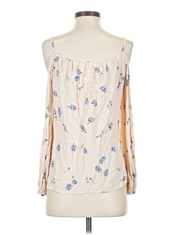 Line & Dot Long Sleeve Blouse (view 2)
