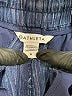 Athleta 100% Linen Stripes Blue Shorts Size 8 - photo 3