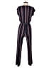 En Focus Studio 100% Polyester Stripes Blue Jumpsuit Size 6 - photo 2