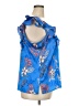 Liz Claiborne 100% Polyester Blue Sleeveless Blouse Size XXL - photo 4