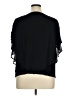 AGB 100% Polyester Black Short Sleeve Blouse Size 1X - photo 2