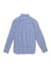 Crewcuts 100% Cotton Checkered-gingham Blue Long Sleeve Button-Down Shirt Size 12 - photo 2