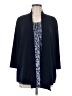 Croft & Barrow Blue Long Sleeve Top Size L - photo 1