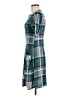 En Focus Studio Plaid Teal Casual Dress Size 6 - photo 5