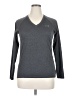 Under Armour 100% Polyester Gray Long Sleeve T-Shirt Size 14 (estimated) - photo 1