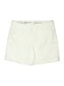 Eddie Bauer Solid Ivory Khaki Shorts Size 6 (tall) - photo 1
