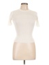 BCBG Ivory Short Sleeve Top Size L - photo 1
