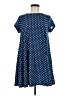 Glamorous Polka Dots Blue Casual Dress Size M - photo 1
