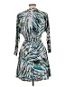 Guess Print Silver Cocktail Dress Size 10 (estimated) - photo 2