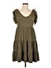 Max Studio Green Casual Dress Size L - photo 1