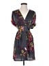 O'Neill Floral Gray Cocktail Dress Size S - photo 1
