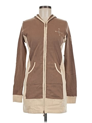 BCBGMAXAZRIA Zip Up Hoodie (view 1)