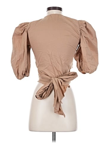 The Denim Bar 3/4 Sleeve Blouse (view 2)
