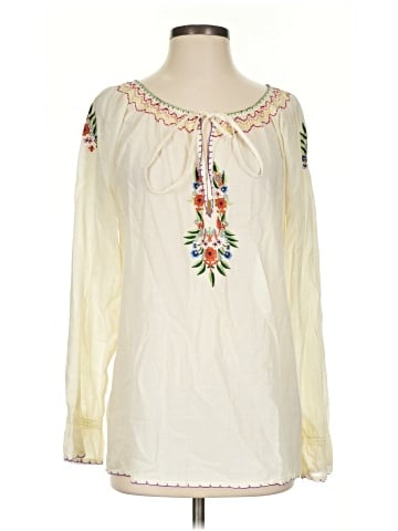 Beyond Vintage Long Sleeve Blouse (view 1)