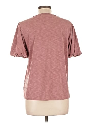Green Envelope Short Sleeve Top (view 2)