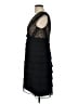 DressBarn 100% Polyester Black Cocktail Dress Size 12 - photo 5