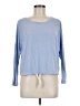 Eberjey Blue Long Sleeve T-Shirt Size M - photo 1