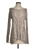 Mystree Tweed Silver Pullover Sweater Size S - photo 1