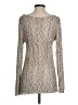 Mystree Tweed Silver Pullover Sweater Size S - photo 2