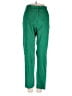 Weekend Max Mara 100% Cotton Solid Green Casual Pants Size 14 - photo 1