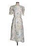 Unbranded Floral Ivory Casual Dress Size 4X - photo 1