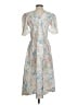 Unbranded Floral Ivory Casual Dress Size 4X - photo 2