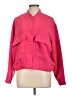 Express 100% Polyester Pink Jacket Size L - photo 1