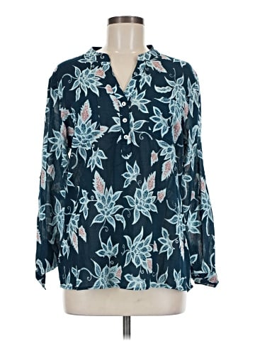 Carve Designs Long Sleeve Blouse (view 1)