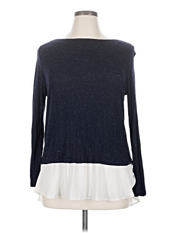 Ann Taylor LOFT Long Sleeve T-Shirt (view 1)