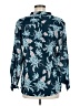 Carve Designs Floral Blue Long Sleeve Blouse Size M - photo 2