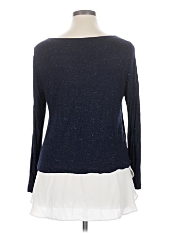 Ann Taylor LOFT Long Sleeve T-Shirt (view 2)