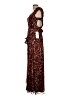 Katia Rae 100% Polyester Floral Brown Casual Dress Size L - photo 5