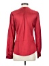 J. Peterman Burgundy Long Sleeve Blouse Size 0 - photo 2