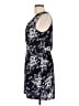 Reformed 100% Polyester Floral Black Cocktail Dress Size 10 - photo 5