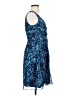J.Crew Paisley Blue Cocktail Dress Size 4 - photo 4