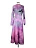 Unbranded Tie-dye Purple Cocktail Dress Size S - photo 2