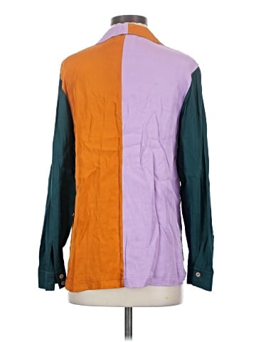 FARM Rio for Anthropologie Long Sleeve Button-Down Shirt (view 2)