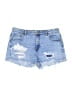 Forever 21 Blue Denim Shorts Size 31 waist - photo 1